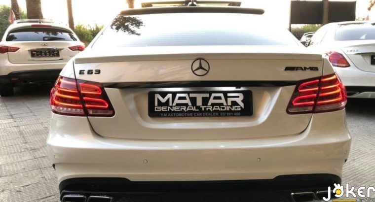 Mercedes E63 AMG look 2015