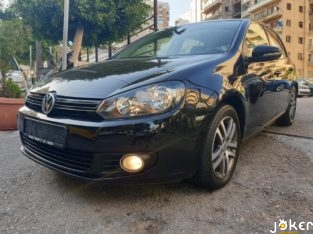 Golf 1.6 model 2010 50% cash 50% cheque