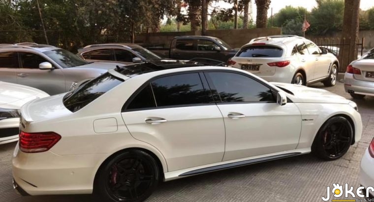 Mercedes E63 AMG look 2015