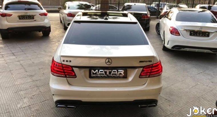Mercedes E63 AMG look 2015