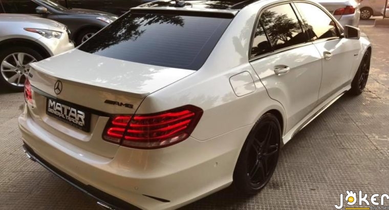 Mercedes E63 AMG look 2015