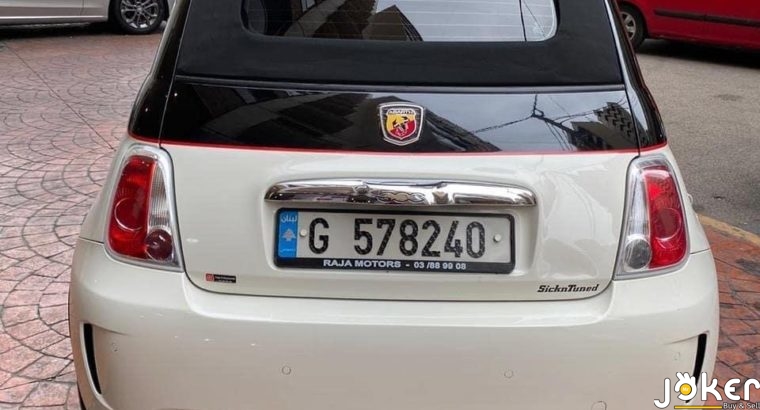 Fiat 500c Abarth 2012 Cabrio