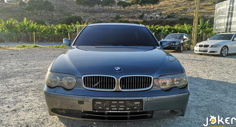 Bmw 735i E65 V8 2003