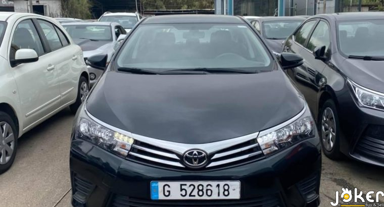 Toyota Corolla 2016