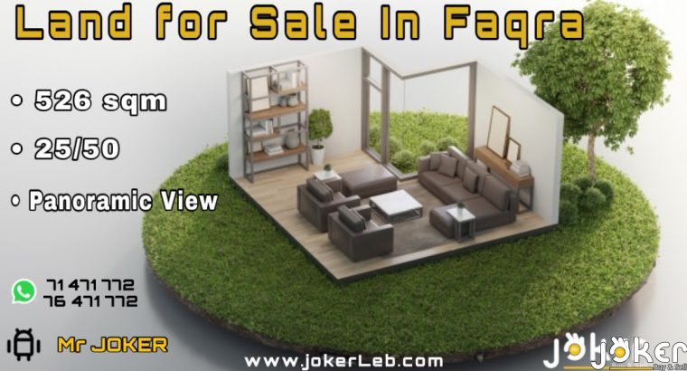Land for Sale in Faqra