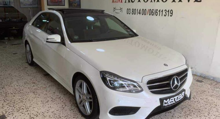 Mercedes E 350 AMG 2014
