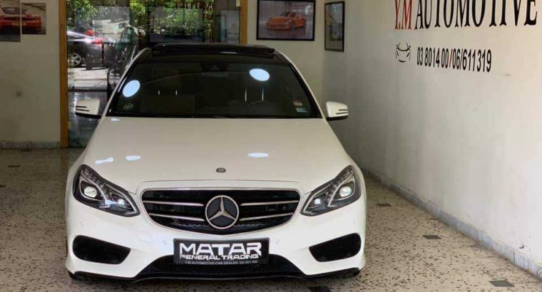 Mercedes E 350 AMG 2014