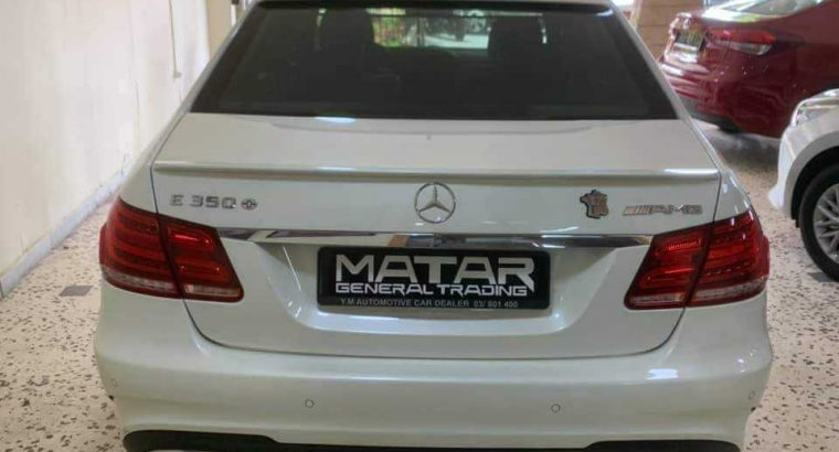 Mercedes E 350 AMG 2014