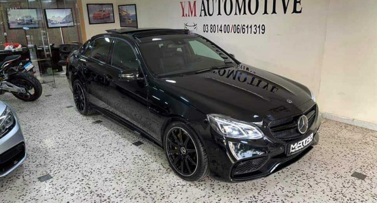 Mercedes E 550 V8 2013