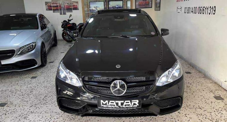 Mercedes E 550 V8 2013