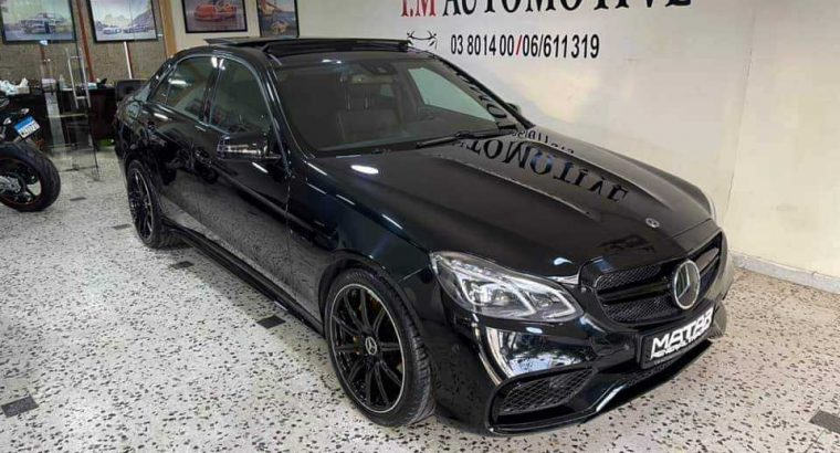 Mercedes E 550 V8 2013