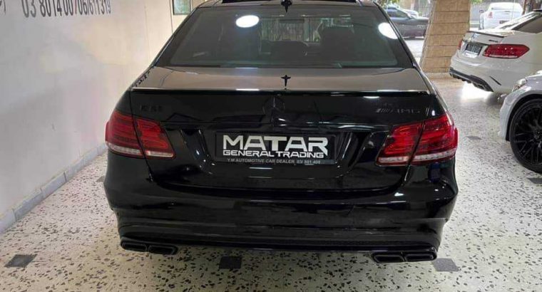 Mercedes E 550 V8 2013