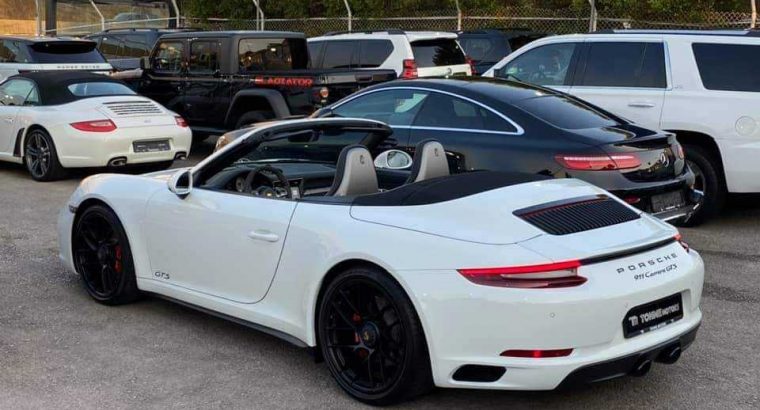 Porsche 911 Carrera GTS Cabriolet 2017