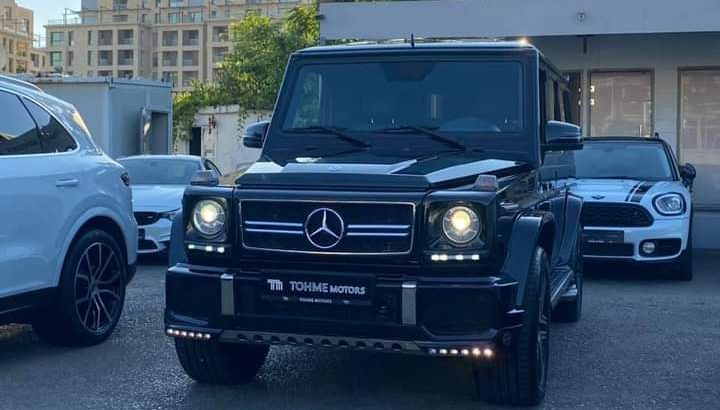 Mercedes G 500 AMG_Line 2011