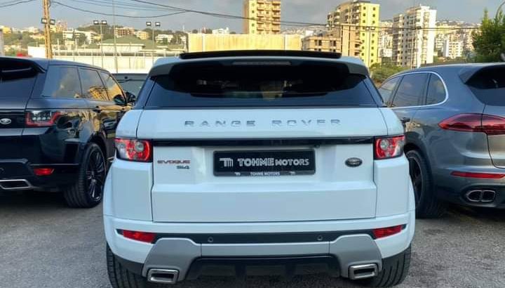 Range Rover Evoque 2012