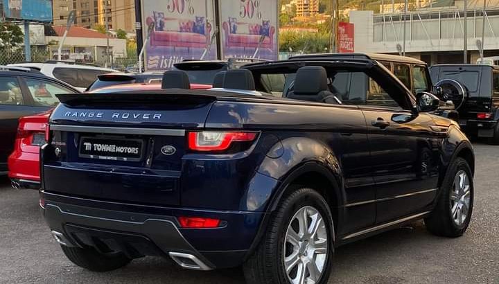 Range Rover Evoque convertible 2018