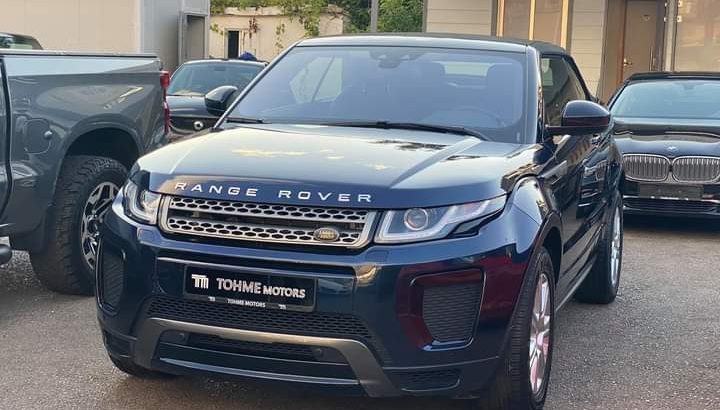 Range Rover Evoque convertible 2018