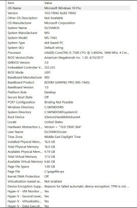 Msi Gaming PC i5 7500 3.4GHz 3.41Ghz 1060 DDr6