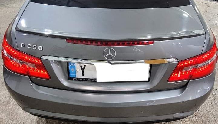 Mercedes e 250 coupe 2013