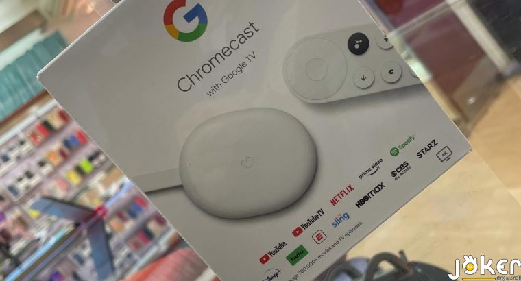 Google Chromecast with google Tv